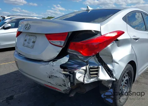 2013 Hyundai Elantra Gls из США, поврежденный, VIN 5NPDH4AEXDH160231